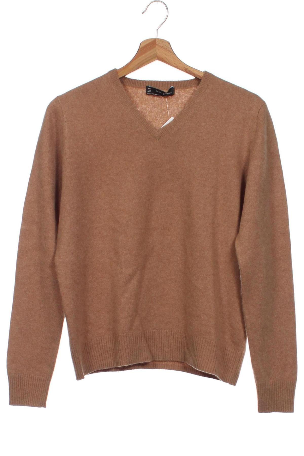 Herrenpullover Zara Man, Größe XS, Farbe Braun, Preis € 36,05