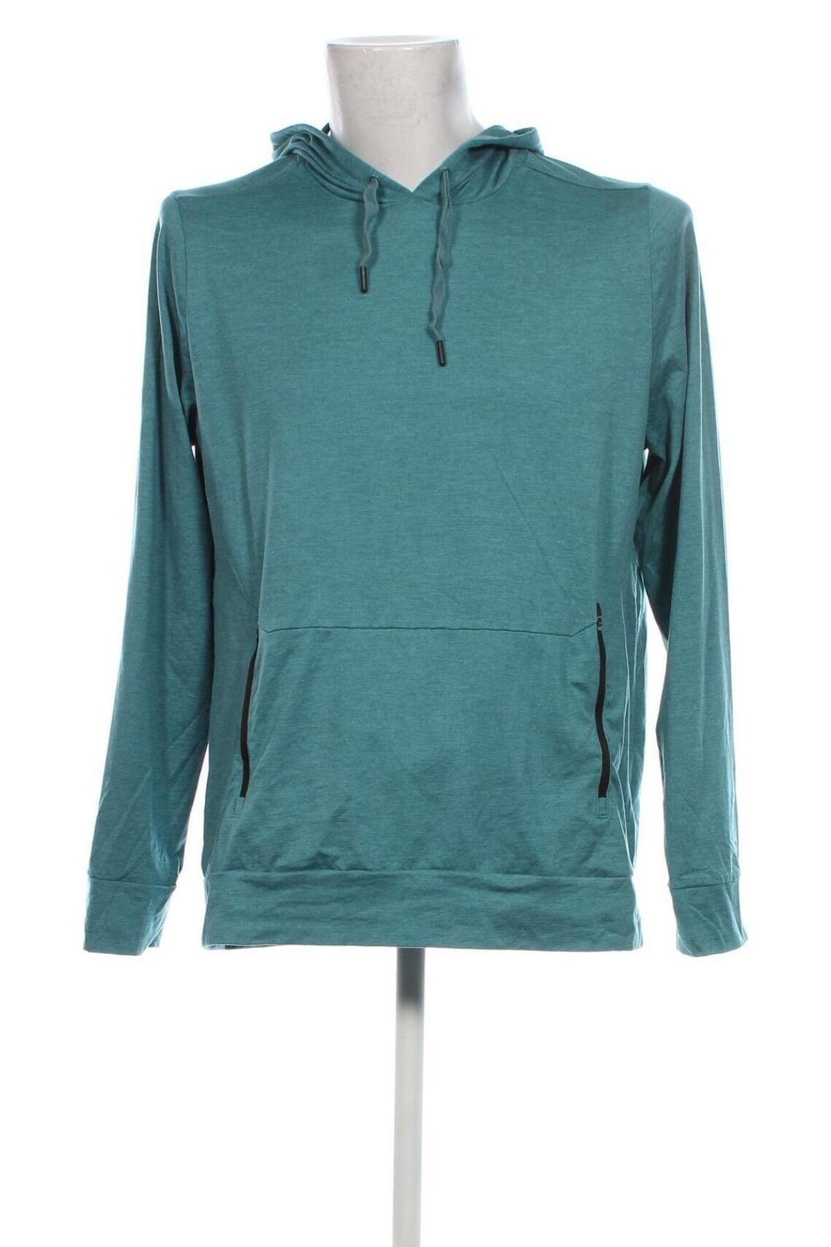 Herren Sweatshirt ASICS, Größe L, Farbe Grün, Preis 24,99 €