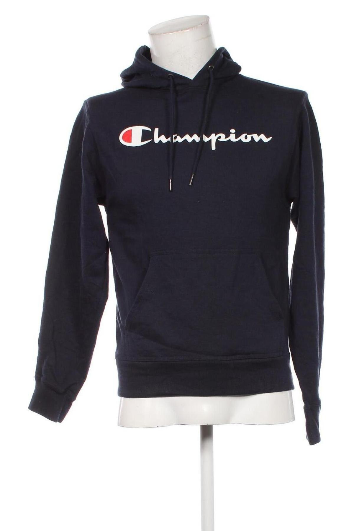 Herren Sweatshirt Champion, Größe S, Farbe Blau, Preis 14,99 €