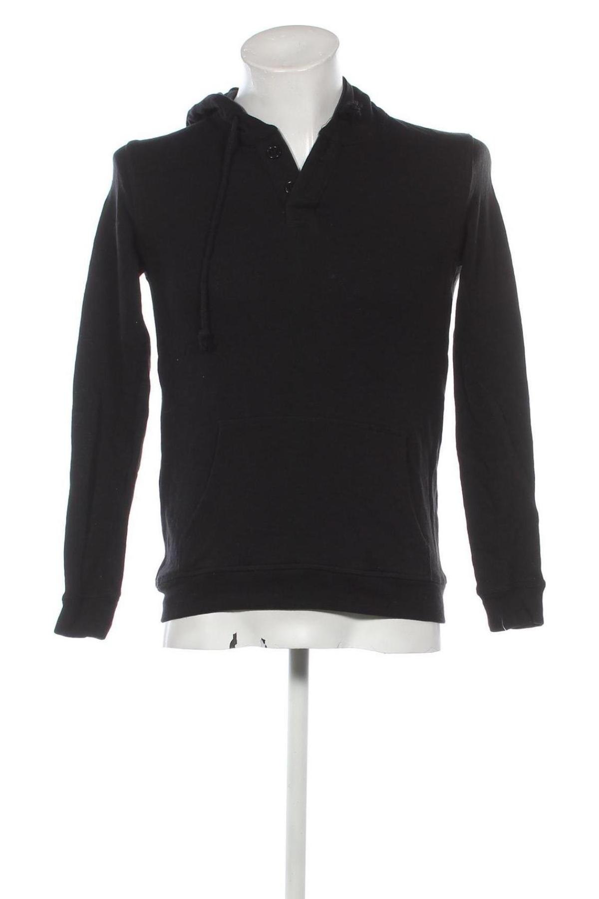 Herren Sweatshirt Doublju, Größe M, Farbe Schwarz, Preis 13,49 €