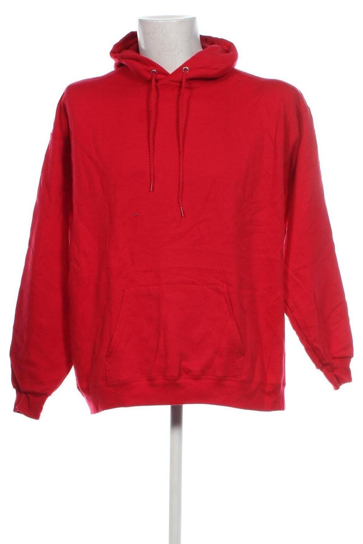 Herren Sweatshirt Hanes, Größe XL, Farbe Rot, Preis 27,49 €