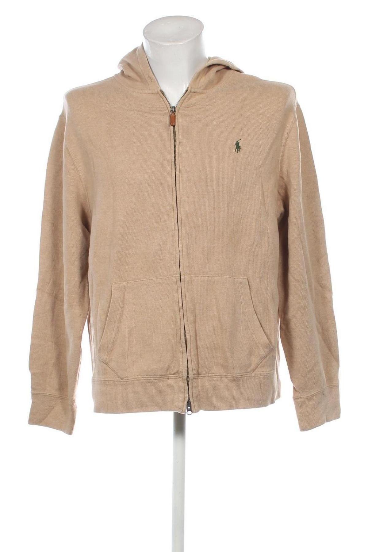 Herren Sweatshirt Polo By Ralph Lauren, Größe XL, Farbe Beige, Preis 77,99 €