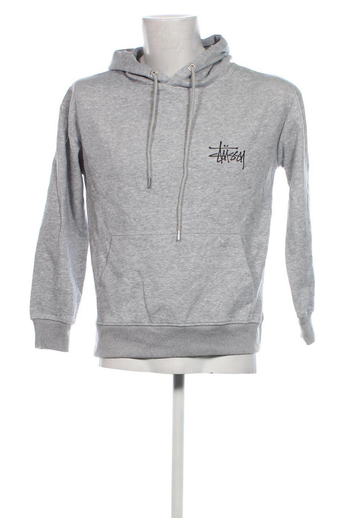 Herren Sweatshirt Stussy, Größe S, Farbe Grau, Preis € 54,99