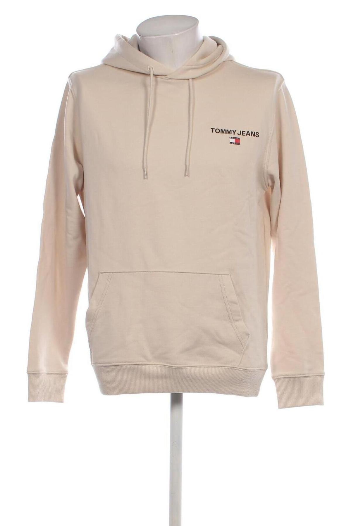 Herren Sweatshirt Tommy Jeans, Größe M, Farbe Beige, Preis 69,99 €