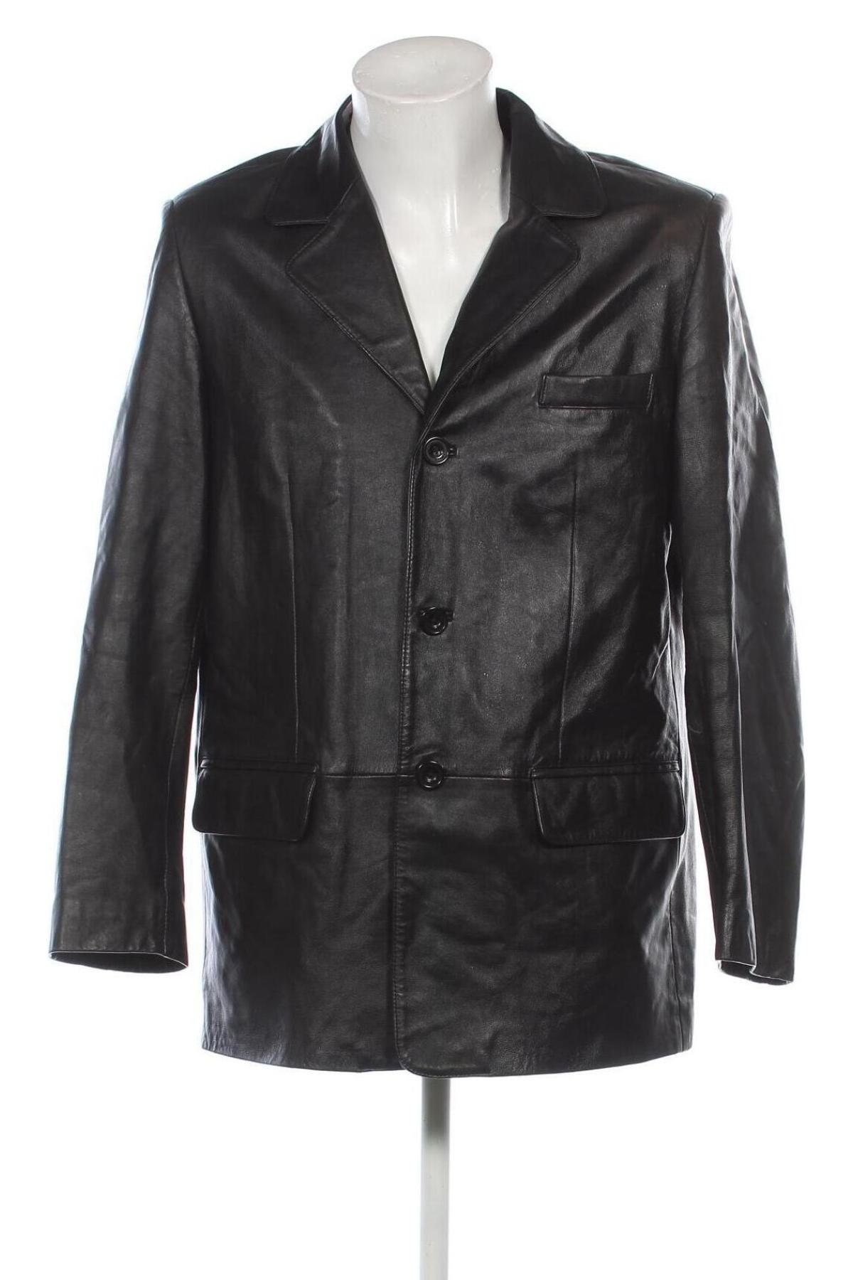 Herren Lederjacke Ben Sherman, Größe L, Farbe Schwarz, Preis € 86,99