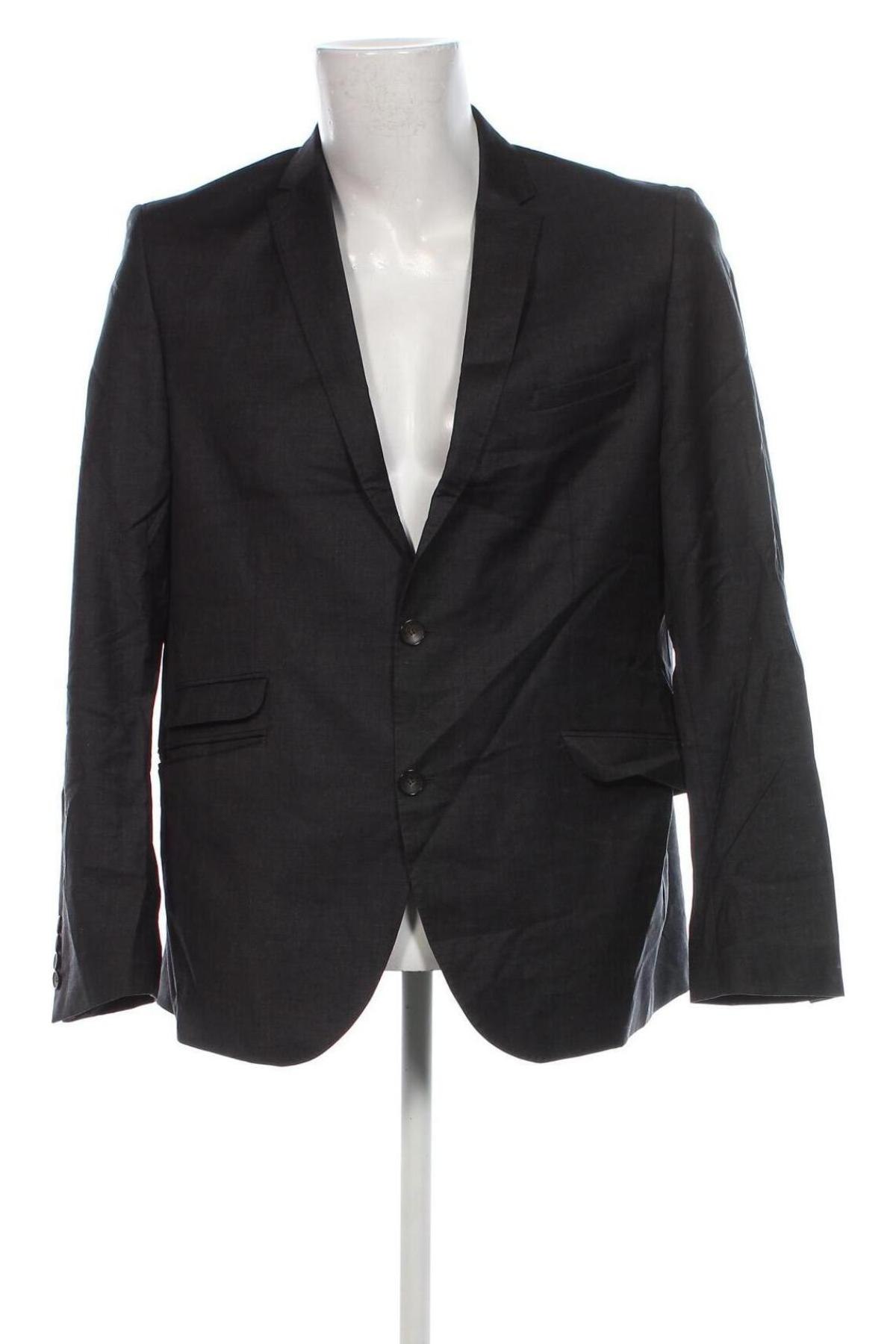 Herren Sakko Savile Row, Größe L, Farbe Grau, Preis € 9,99