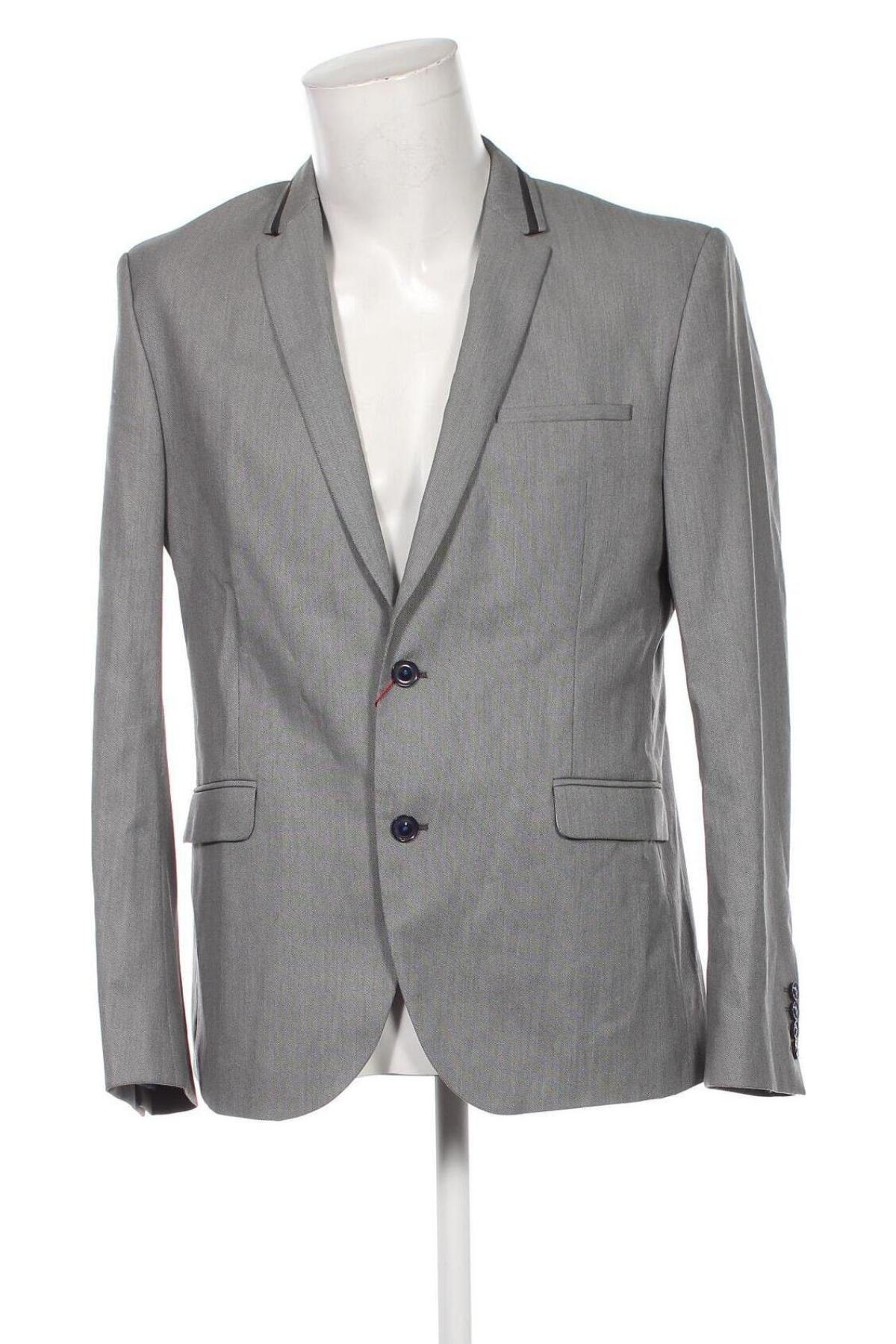 Herren Sakko Zara Man, Größe XL, Farbe Grau, Preis € 47,49