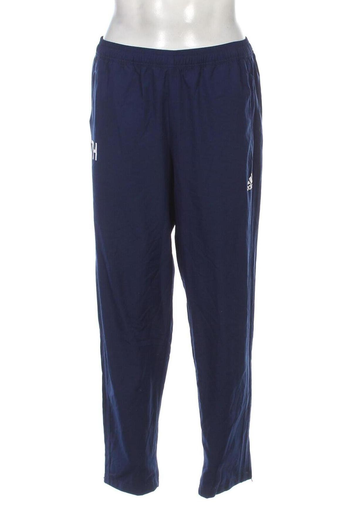 Herren Sporthose Adidas, Größe L, Farbe Blau, Preis 28,99 €