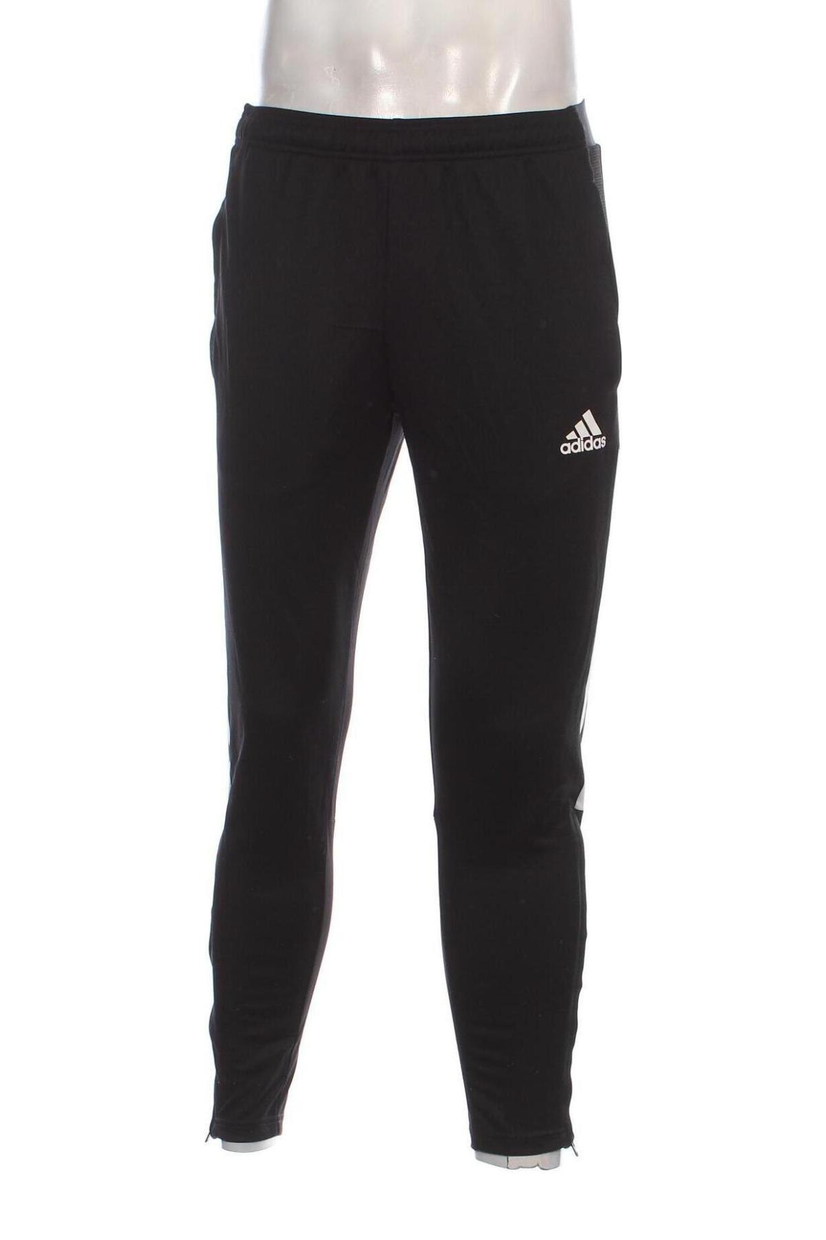 Herren Sporthose Adidas, Größe M, Farbe Schwarz, Preis € 30,99