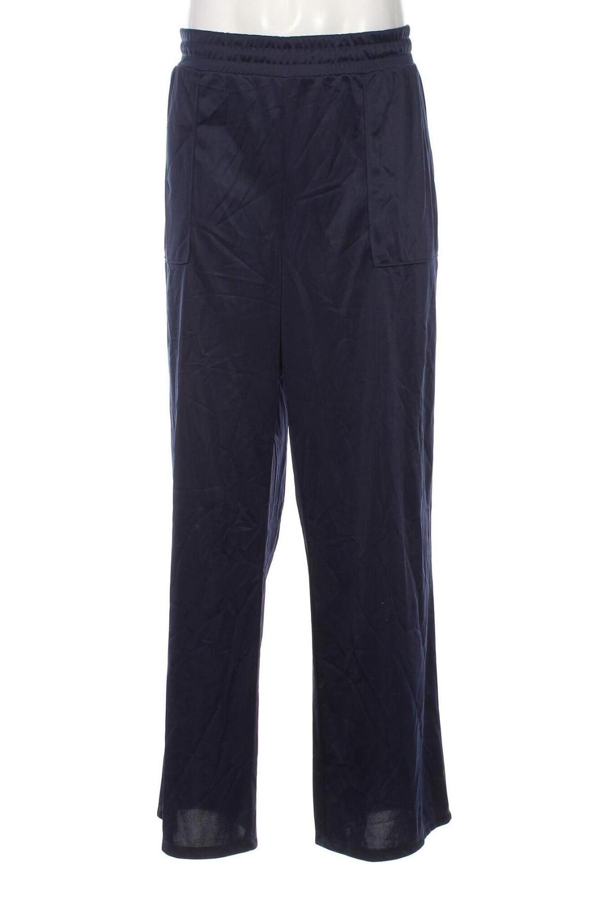 Pantaloni trening de bărbați H&M Divided, Mărime XL, Culoare Albastru, Preț 38,99 Lei