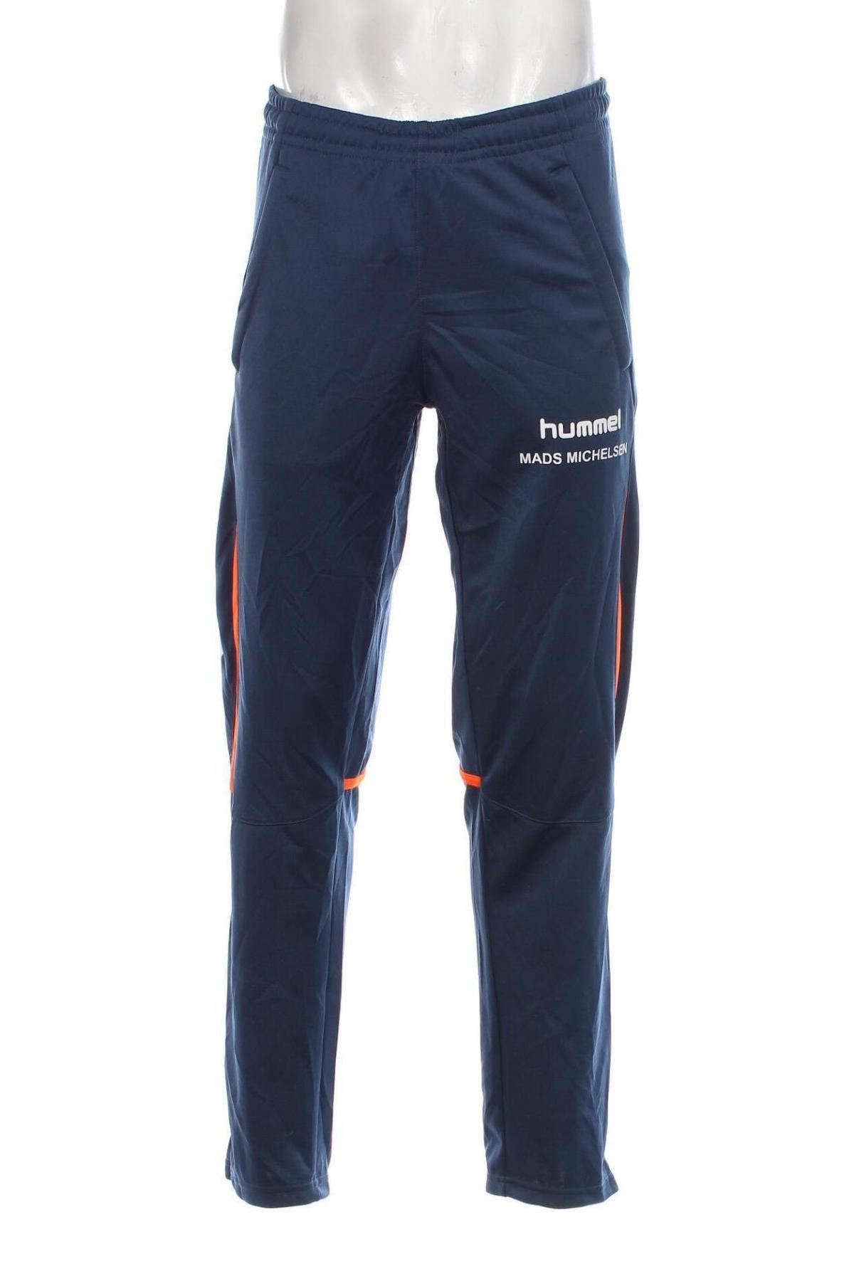 Herren Sporthose Hummel, Größe L, Farbe Blau, Preis 9,99 €