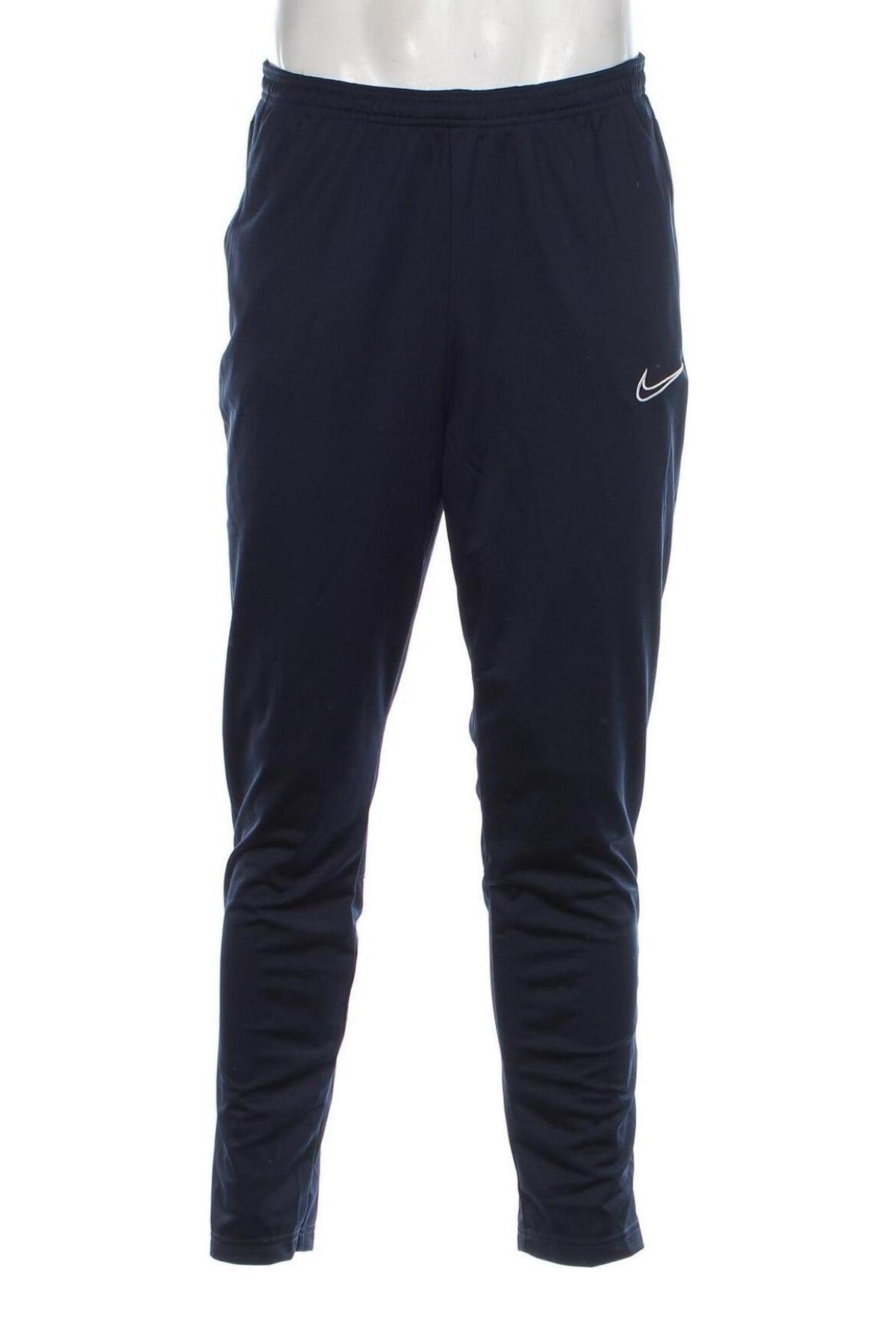 Pantaloni trening de bărbați Nike, Mărime L, Culoare Albastru, Preț 197,17 Lei