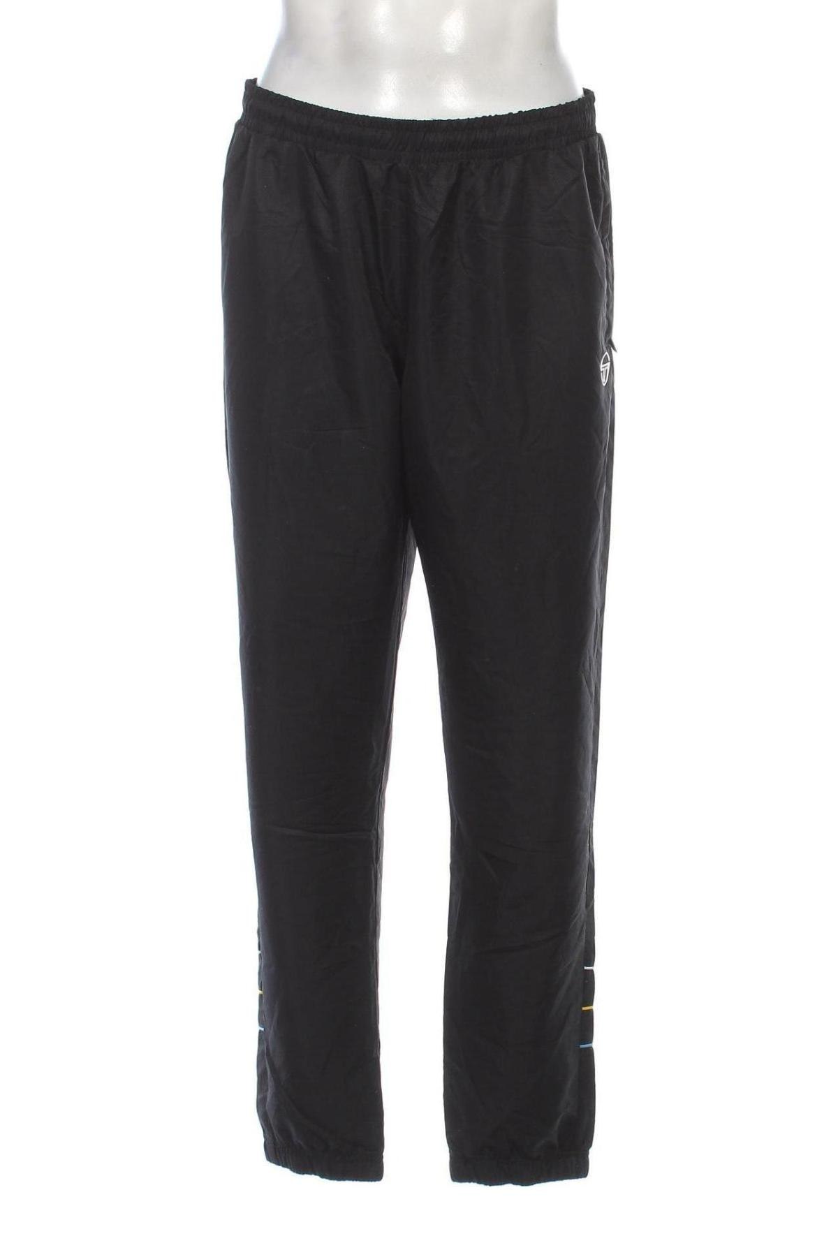 Herren Sporthose Sergio Tacchini, Größe XXL, Farbe Schwarz, Preis 28,99 €