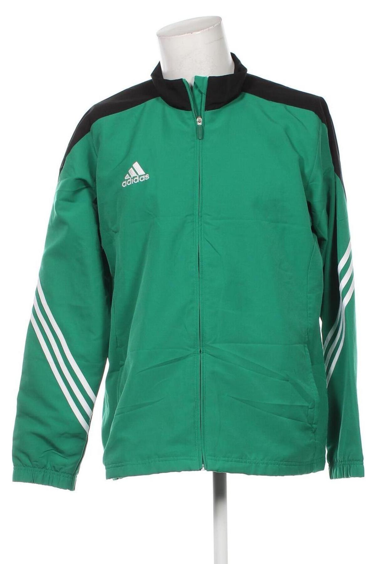 Bluză trening de bărbați Adidas, Mărime XL, Culoare Verde, Preț 150,99 Lei