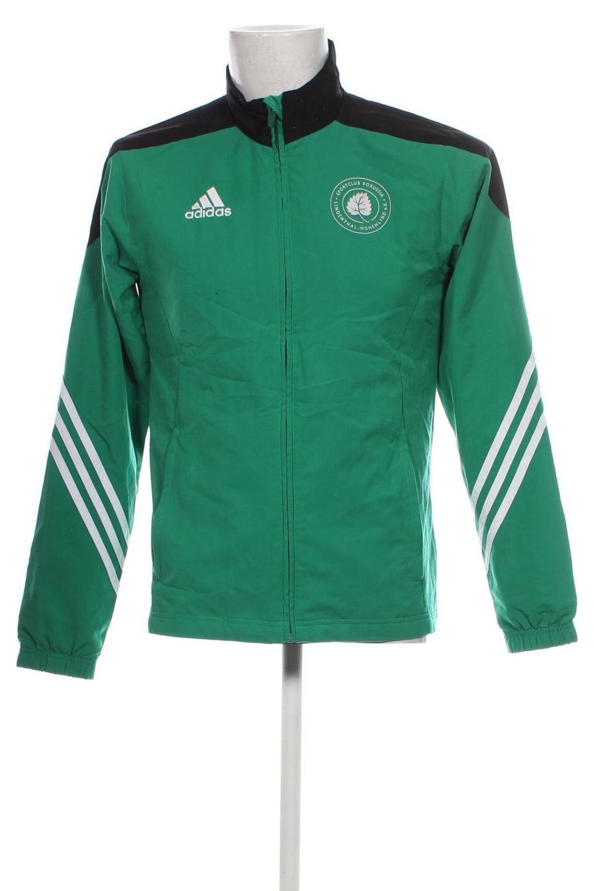 Herren Sportoberteil Adidas, Größe S, Farbe Grün, Preis 32,49 €