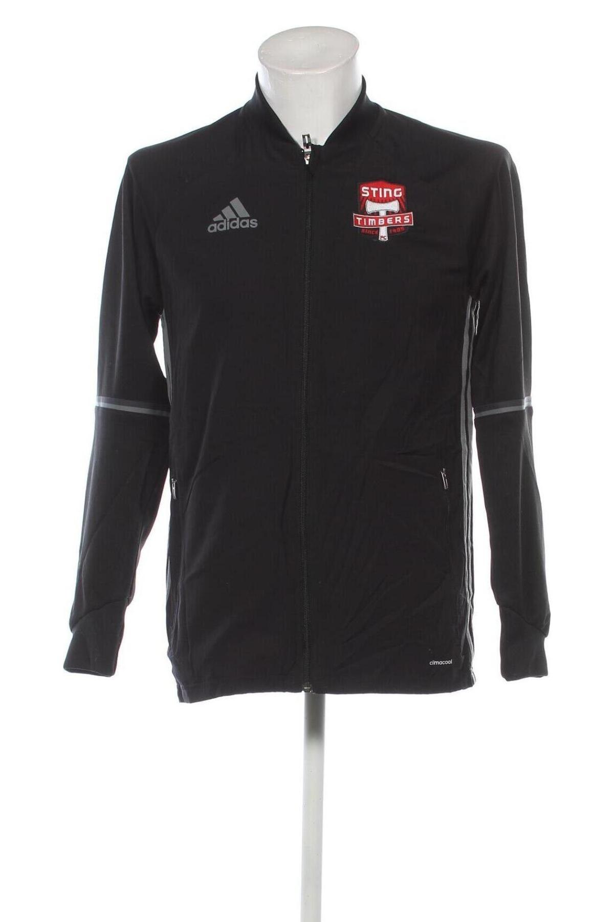 Herren Sportoberteil Adidas, Größe M, Farbe Schwarz, Preis € 33,99