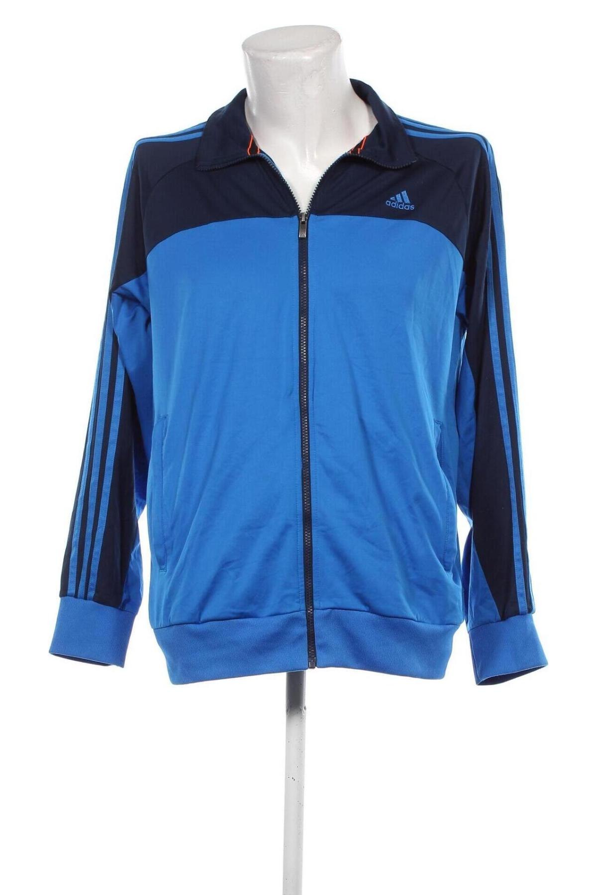 Herren Sportoberteil Adidas, Größe L, Farbe Blau, Preis € 33,99