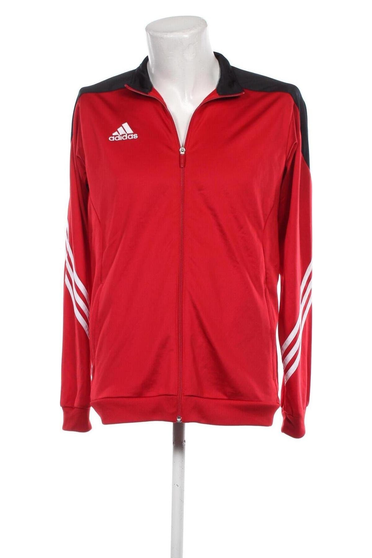 Herren Sportoberteil Adidas, Größe L, Farbe Rot, Preis 32,49 €