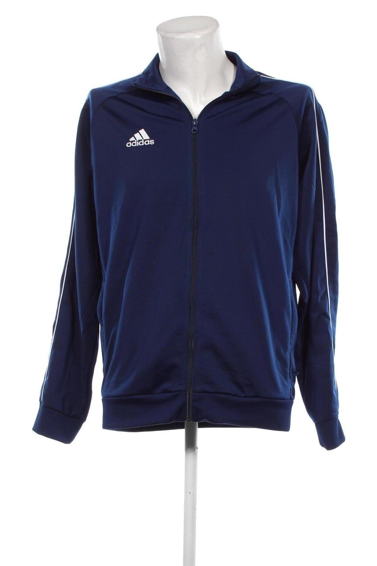 Bluză trening de bărbați Adidas, Mărime L, Culoare Albastru, Preț 102,99 Lei