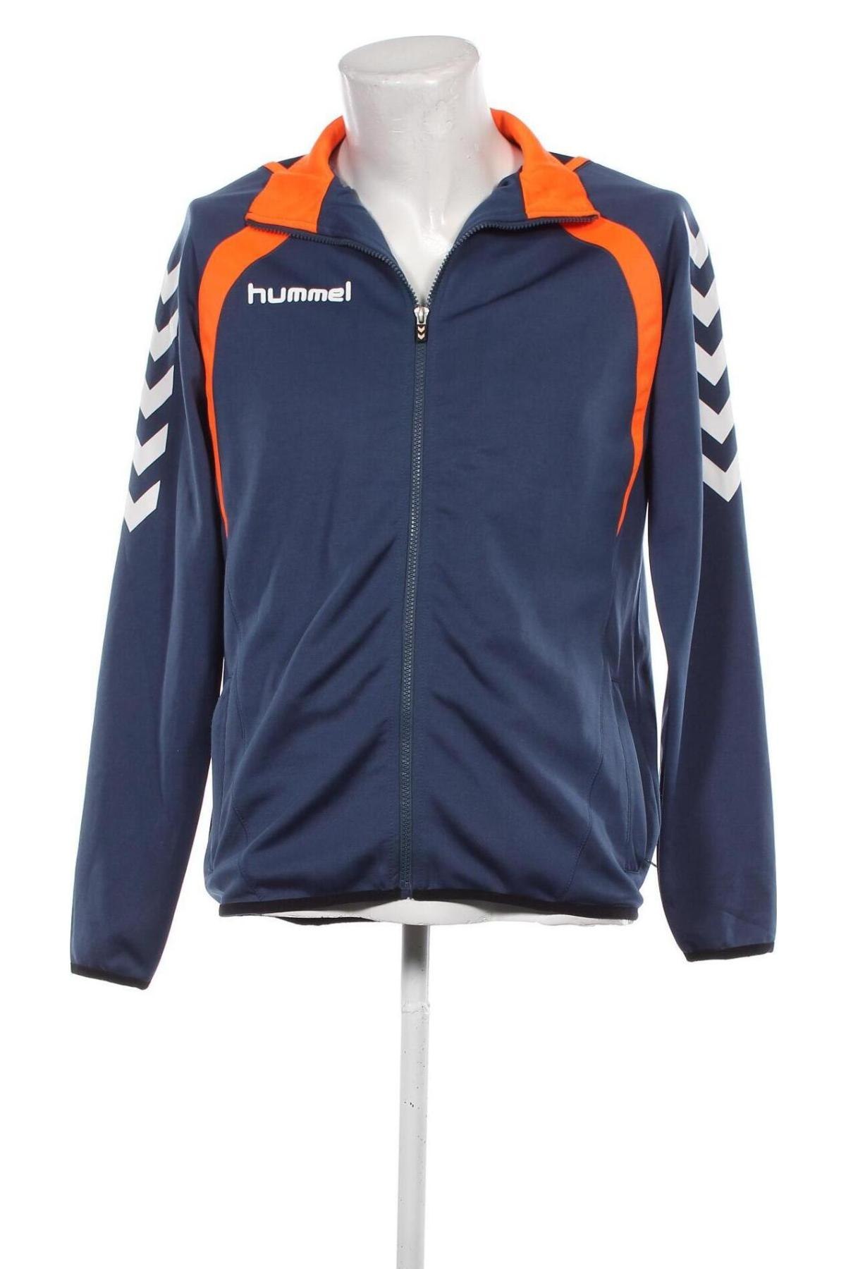 Herren Sportoberteil Hummel, Größe S, Farbe Blau, Preis 11,99 €