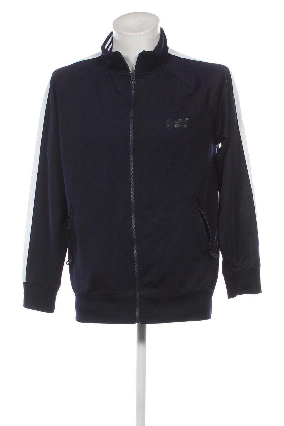 Herren Sportoberteil Superdry, Größe XL, Farbe Blau, Preis 33,99 €