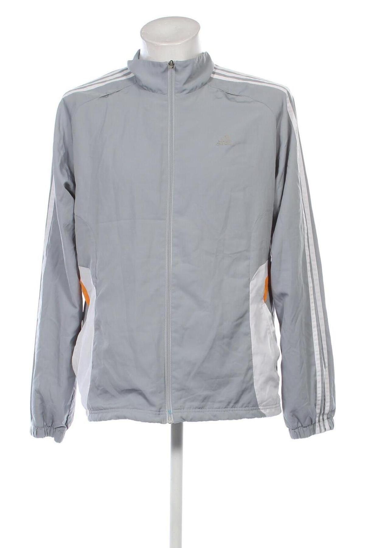 Herrenjacke Adidas, Größe L, Farbe Blau, Preis 37,99 €