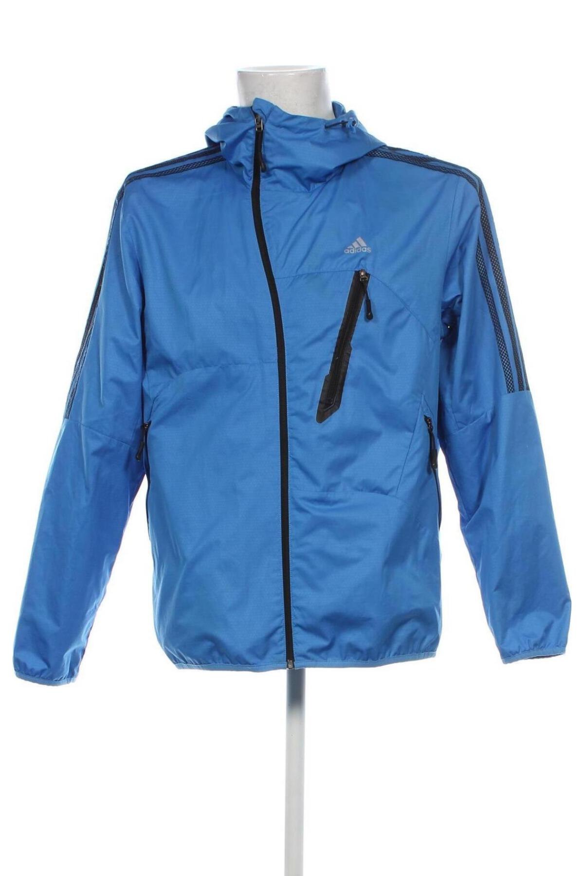 Herrenjacke Adidas, Größe M, Farbe Blau, Preis € 36,10