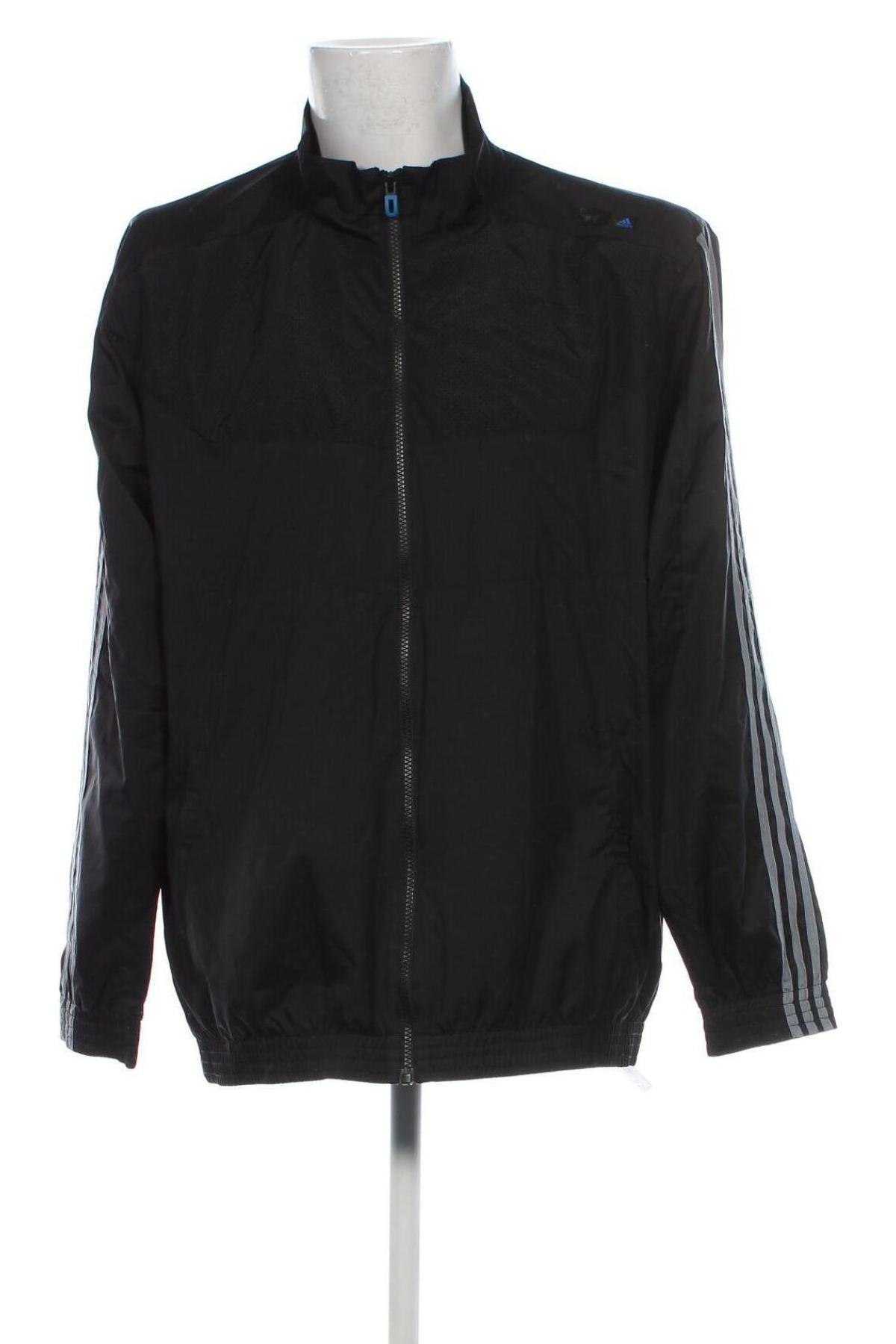 Herrenjacke Adidas, Größe XXL, Farbe Schwarz, Preis € 25,49