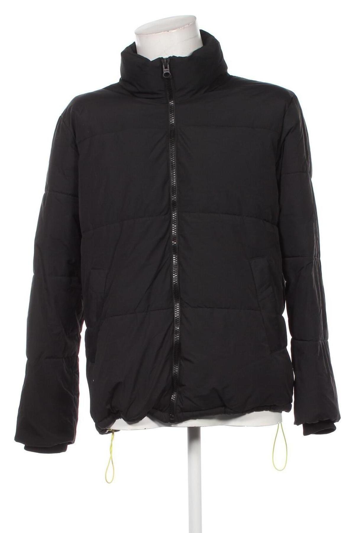 Herrenjacke Bershka, Größe M, Farbe Schwarz, Preis 26,99 €