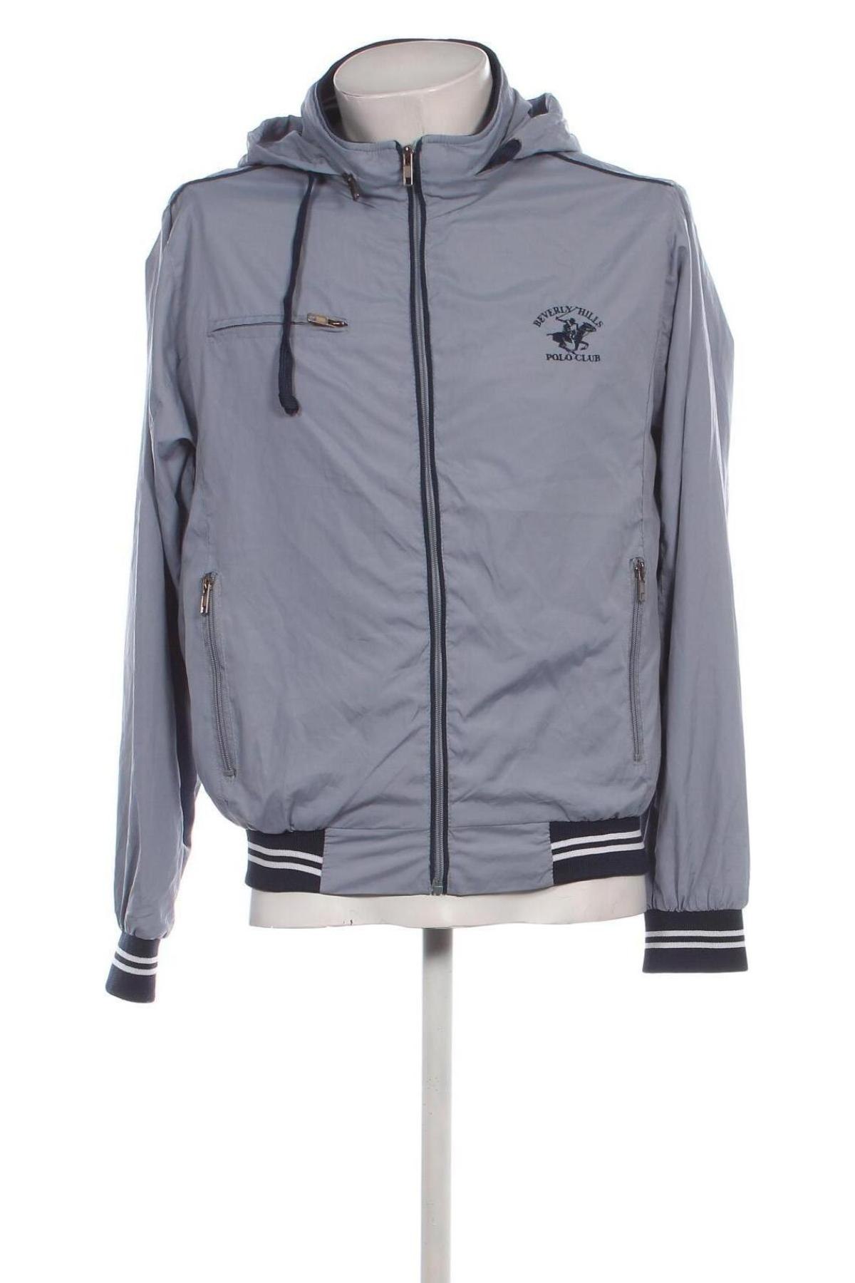 Herrenjacke Beverly Hills Polo Club, Größe M, Farbe Grau, Preis € 28,99