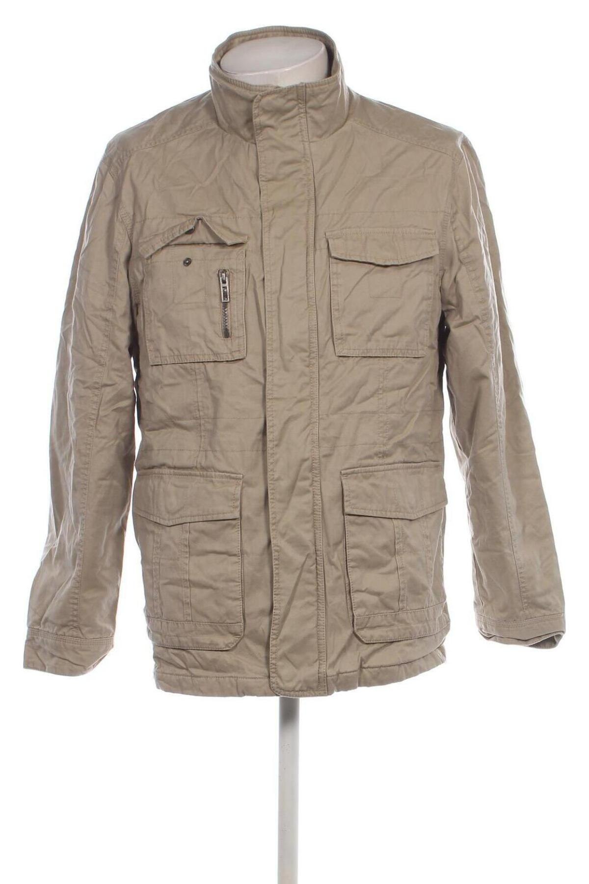 Herrenjacke Canda, Größe M, Farbe Beige, Preis 7,99 €