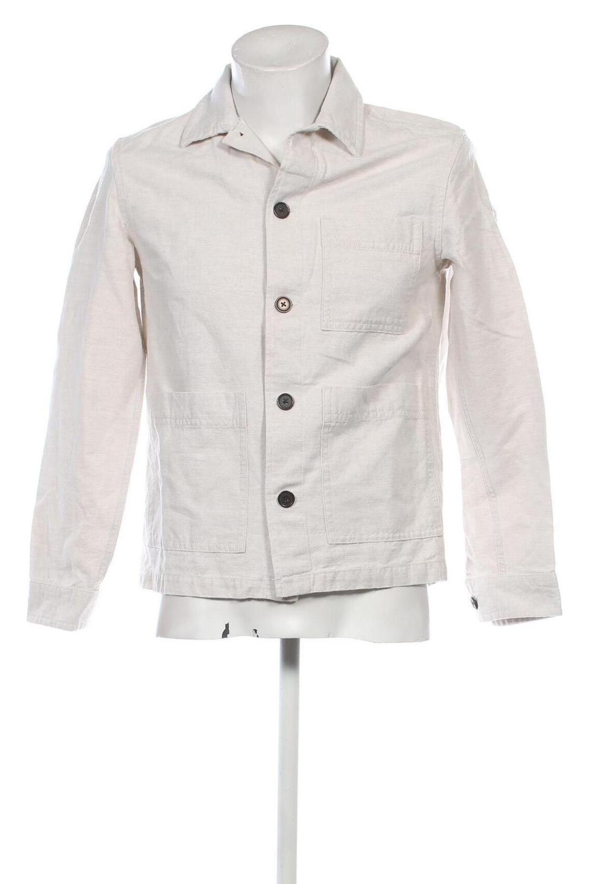 Herrenjacke H&M, Größe S, Farbe Beige, Preis 15,99 €