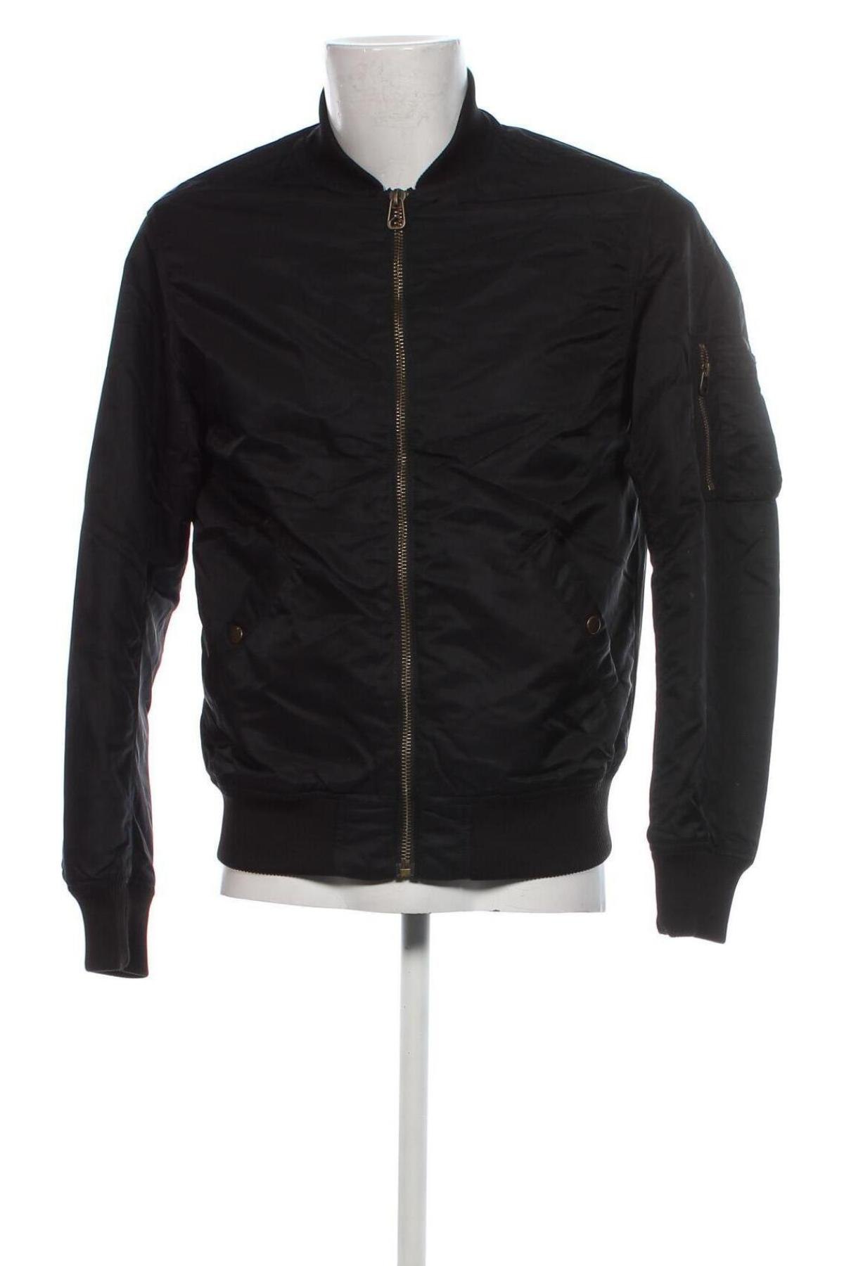 Herrenjacke H&M L.O.G.G., Größe S, Farbe Schwarz, Preis € 7,99