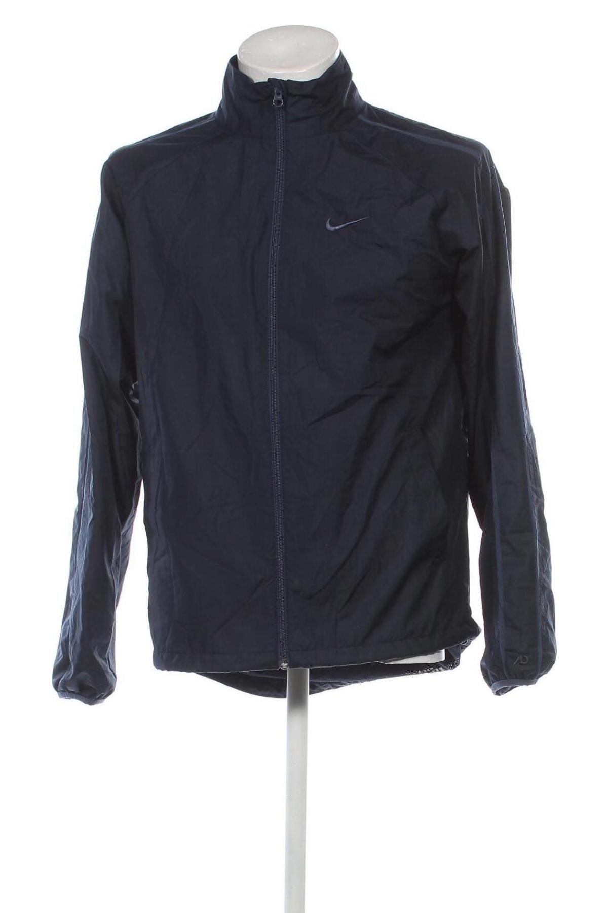 Herrenjacke Nike, Größe M, Farbe Blau, Preis 37,99 €