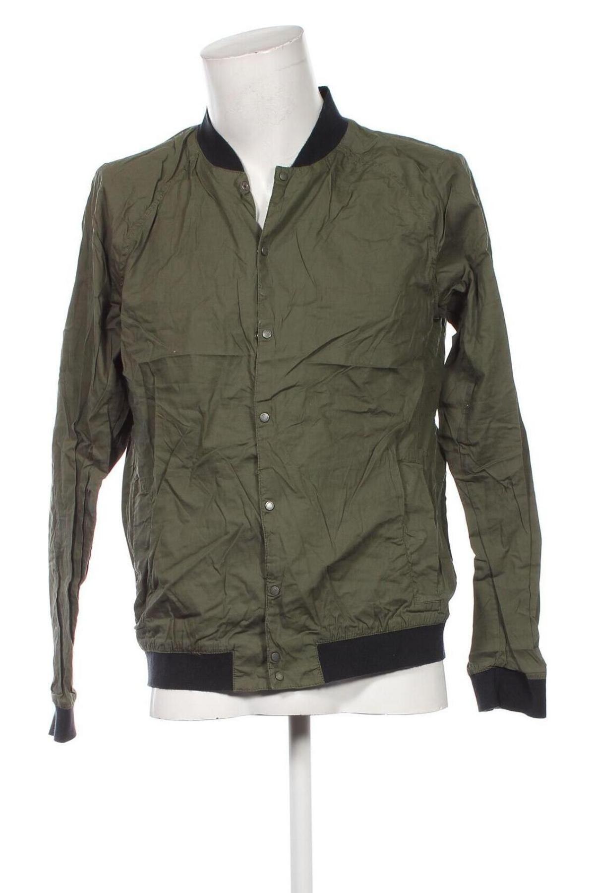 Geacă de bărbati Pull&Bear, Mărime XL, Culoare Verde, Preț 79,99 Lei