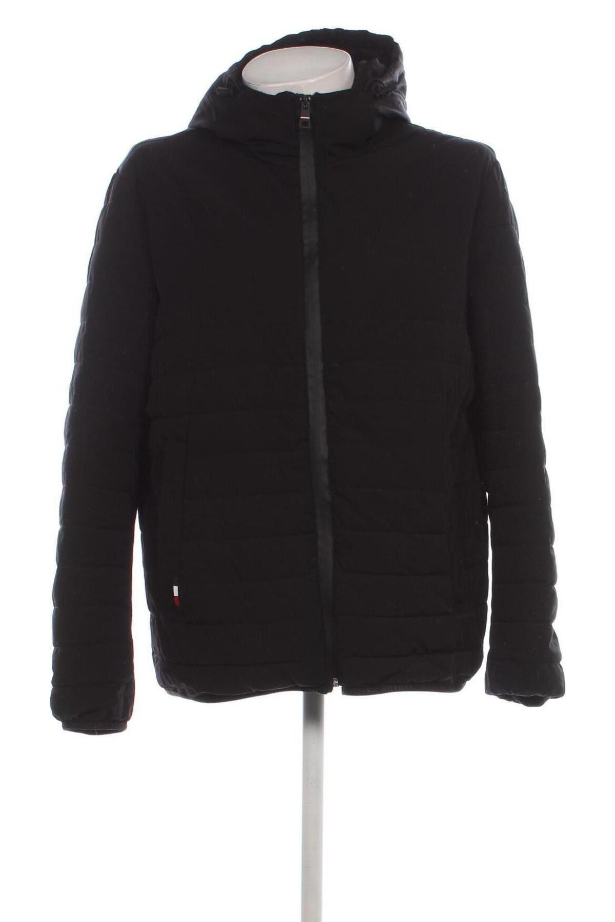 Geacă de bărbati Tommy Hilfiger, Mărime L, Culoare Negru, Preț 1.092,99 Lei