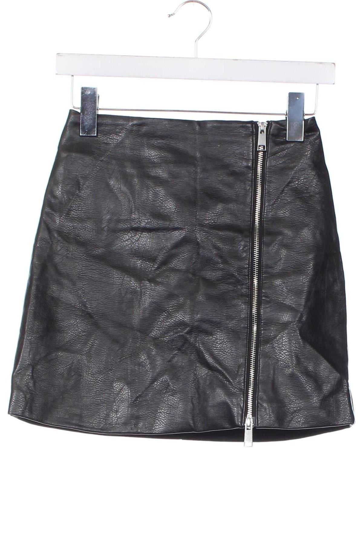 Fustă H&M Divided, Mărime XXS, Culoare Negru, Preț 62,99 Lei