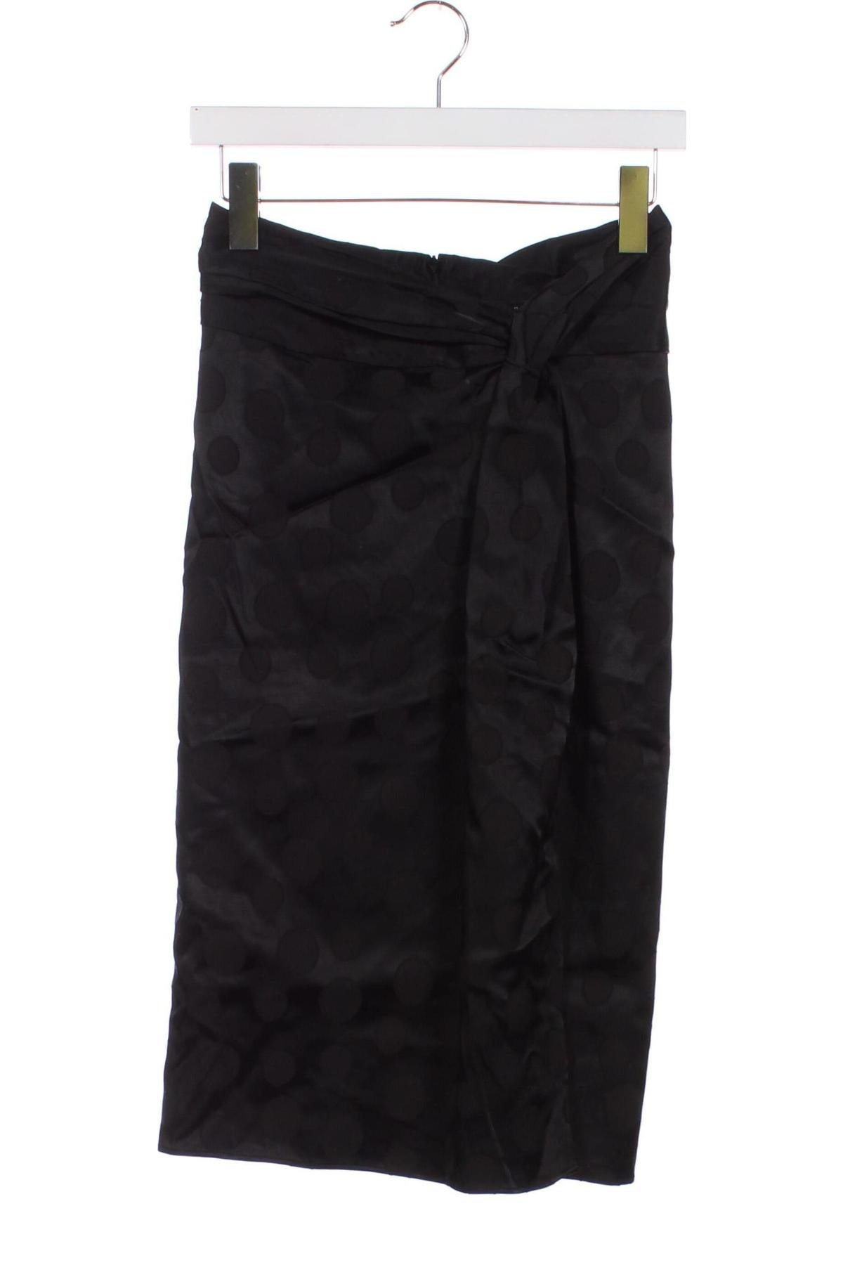 Fustă Zara, Mărime XS, Culoare Negru, Preț 79,97 Lei