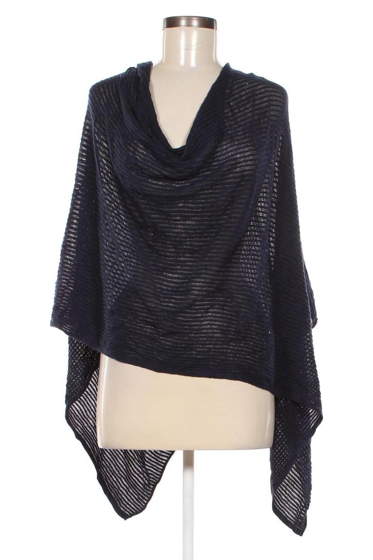 Poncho Jette, Größe S, Farbe Blau, Preis € 10,49