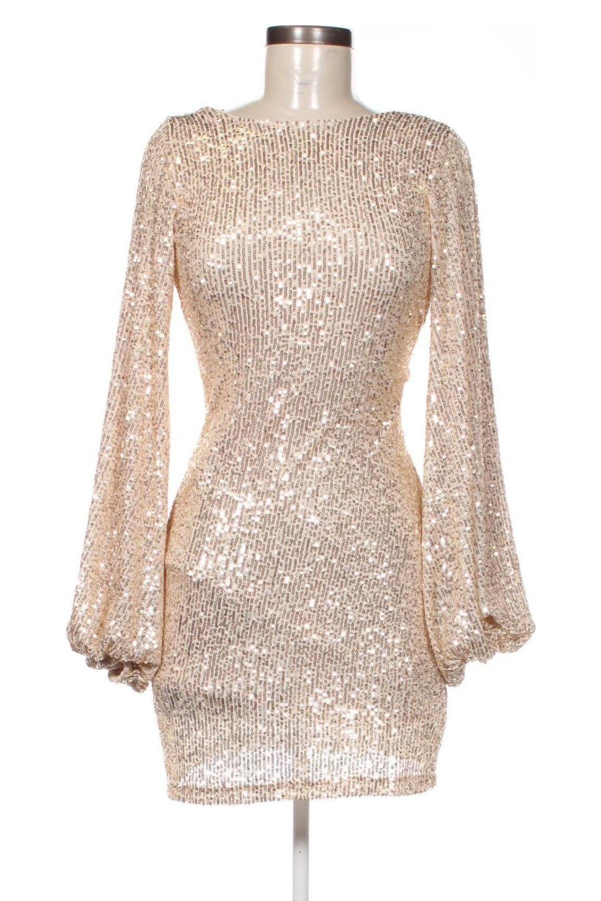 Kleid, Größe S, Farbe Golden, Preis € 40,99