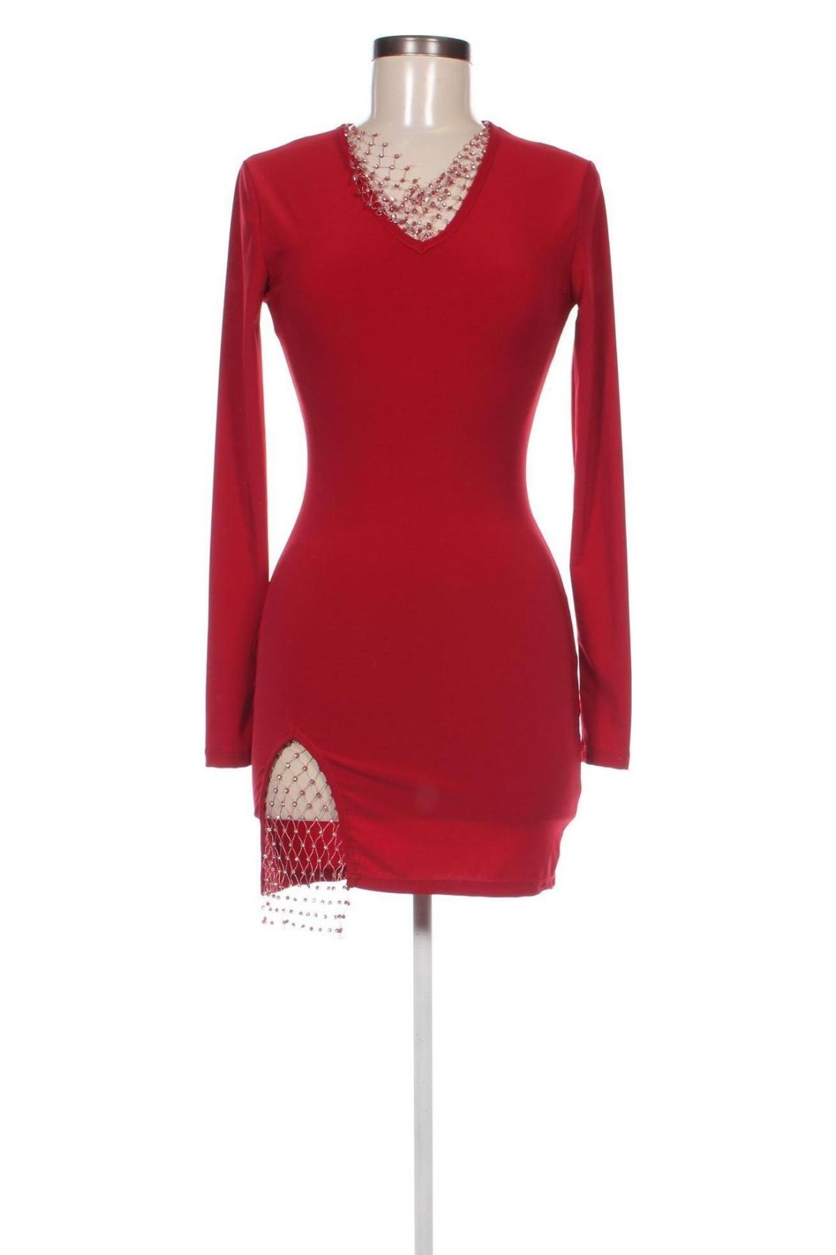 Kleid, Größe S, Farbe Rot, Preis 8,99 €