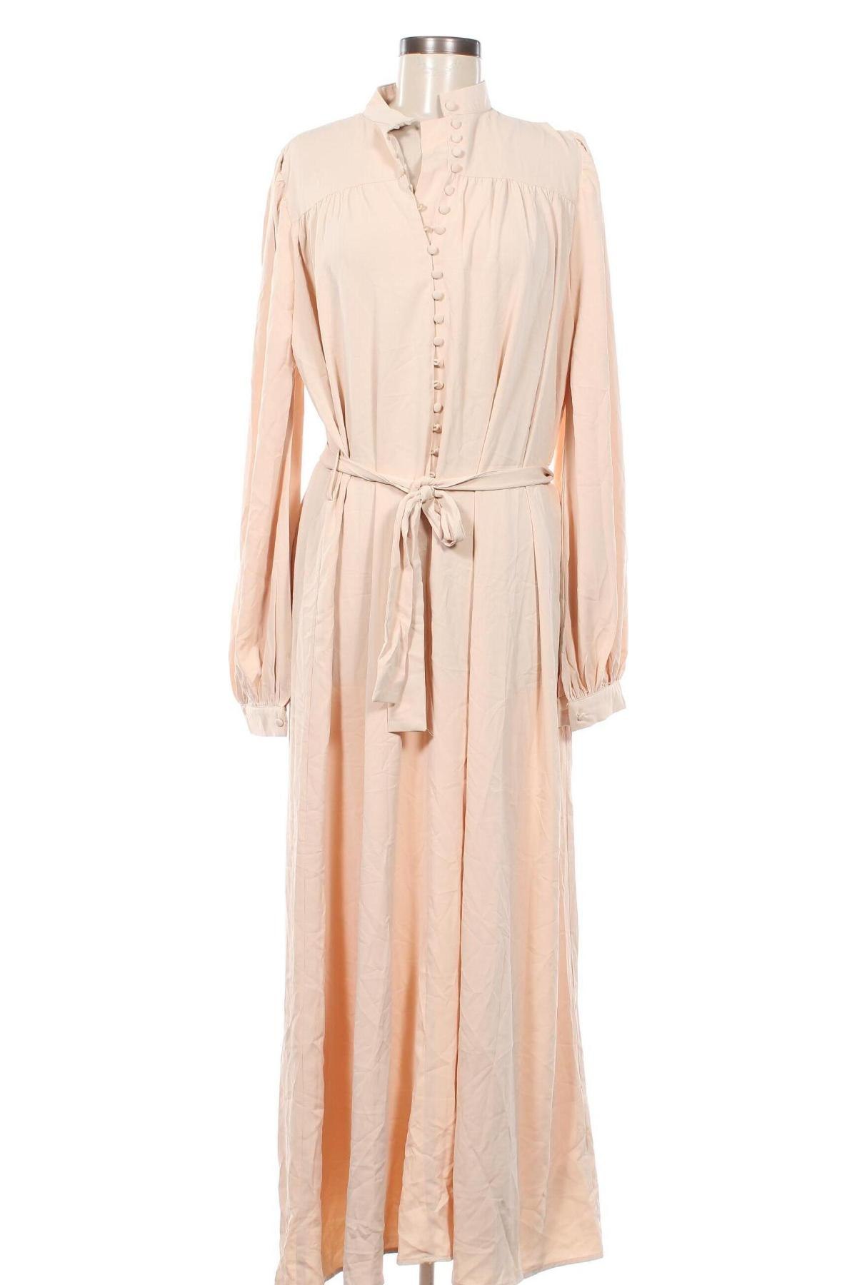 Kleid, Größe L, Farbe Beige, Preis € 11,99