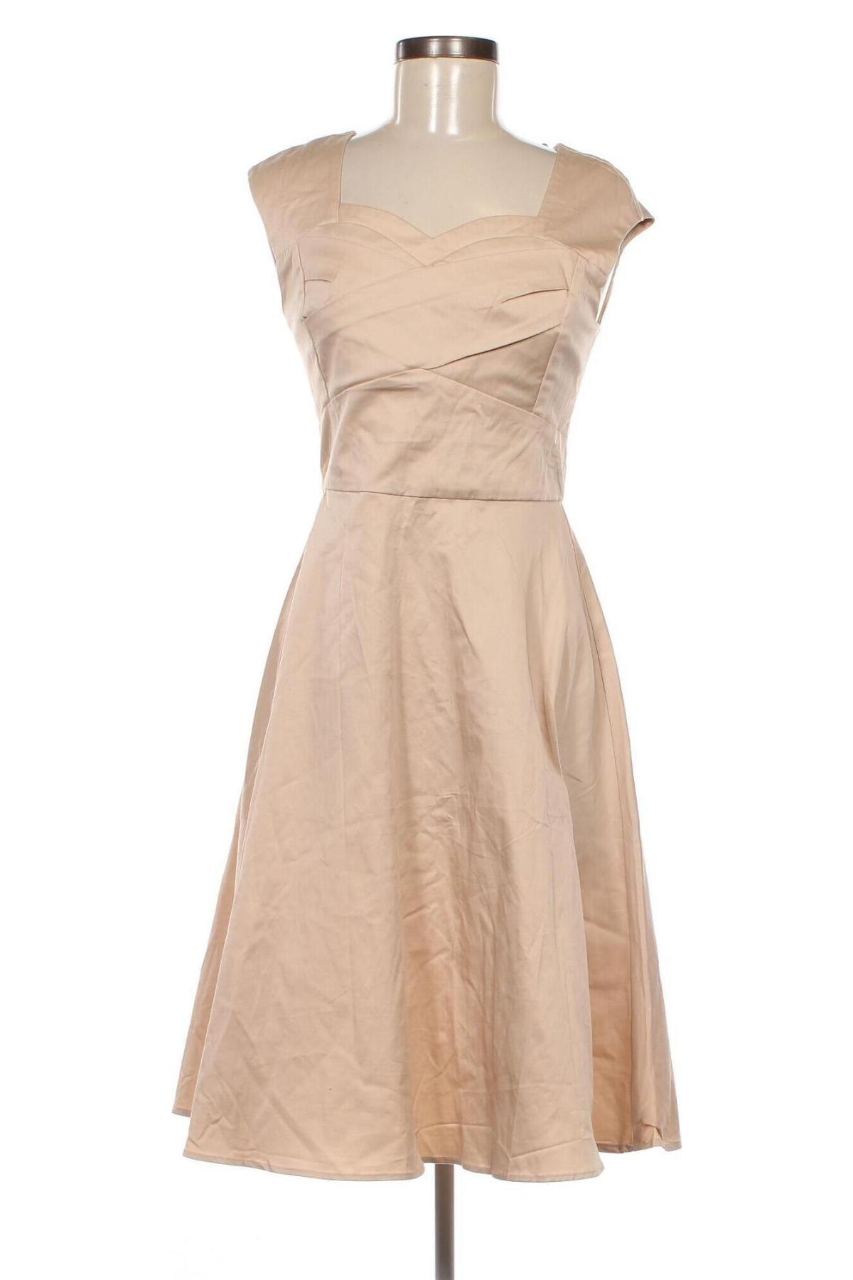 Kleid, Größe M, Farbe Beige, Preis 15,99 €