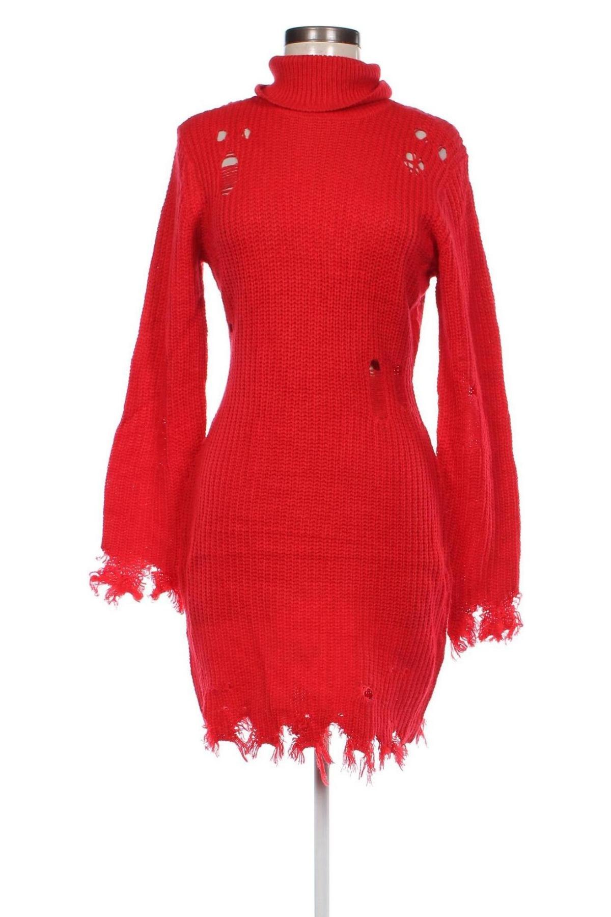 Kleid Derek Heart, Größe L, Farbe Rot, Preis € 11,49