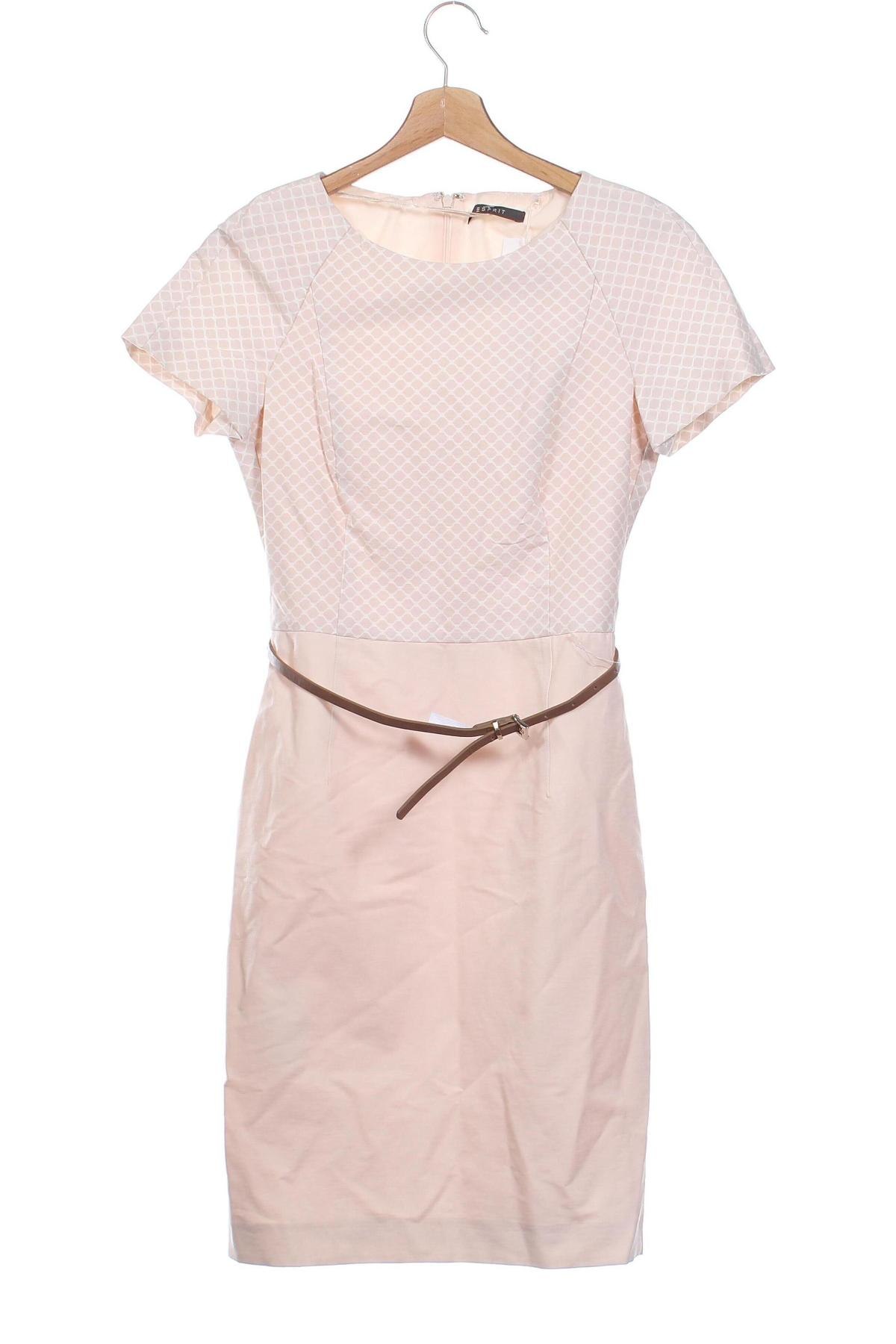 Kleid Esprit, Größe XS, Farbe Beige, Preis 65,60 €