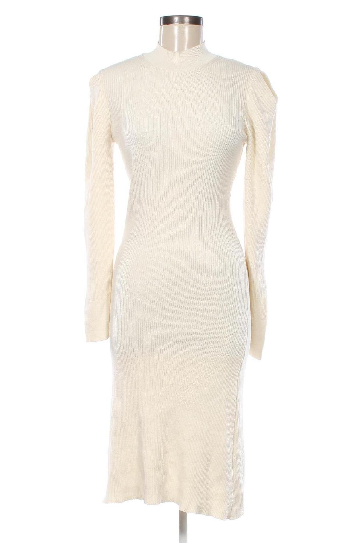 Kleid Gina Tricot, Größe M, Farbe Beige, Preis 10,99 €