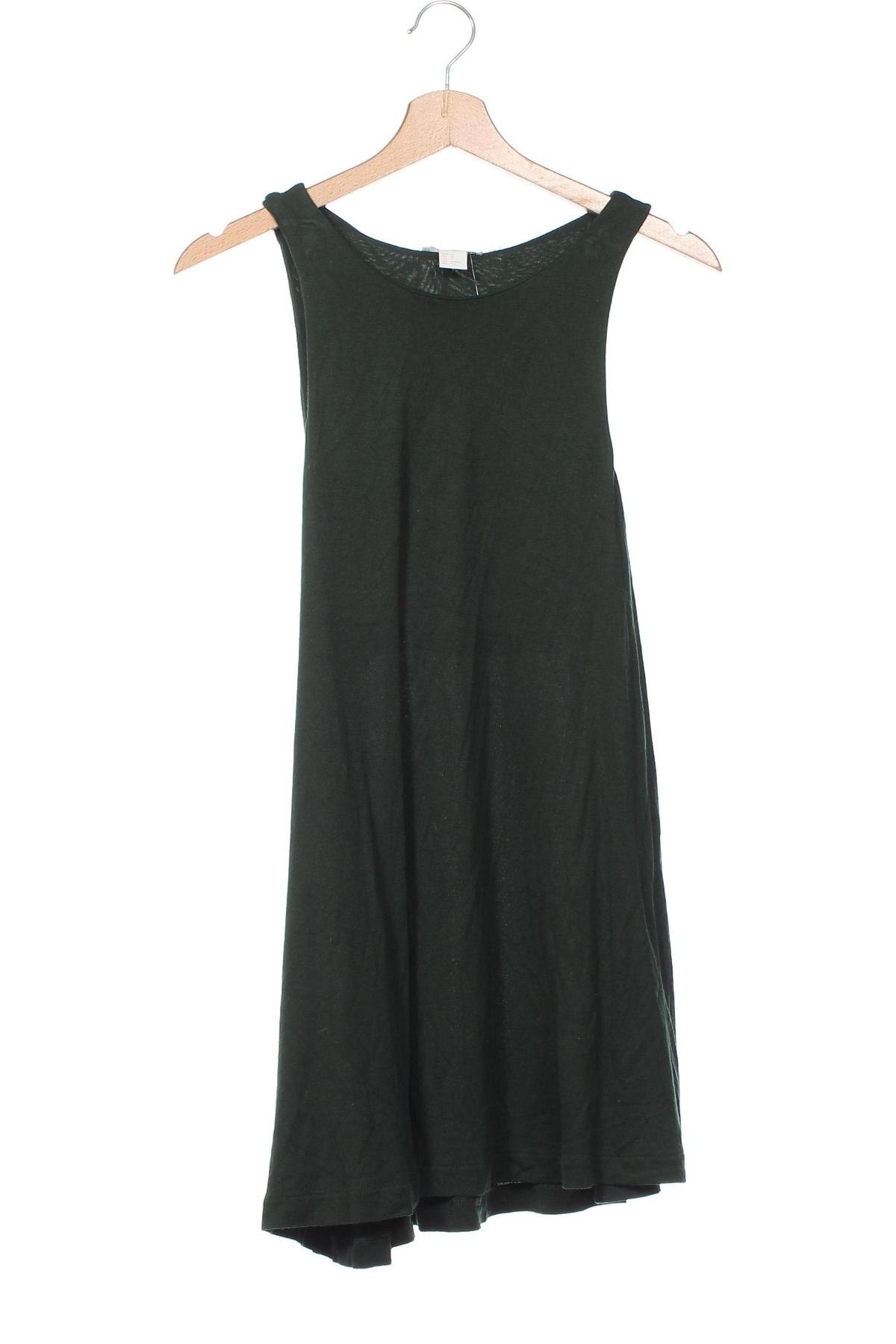 Rochie H&M, Mărime XS, Culoare Verde, Preț 37,99 Lei