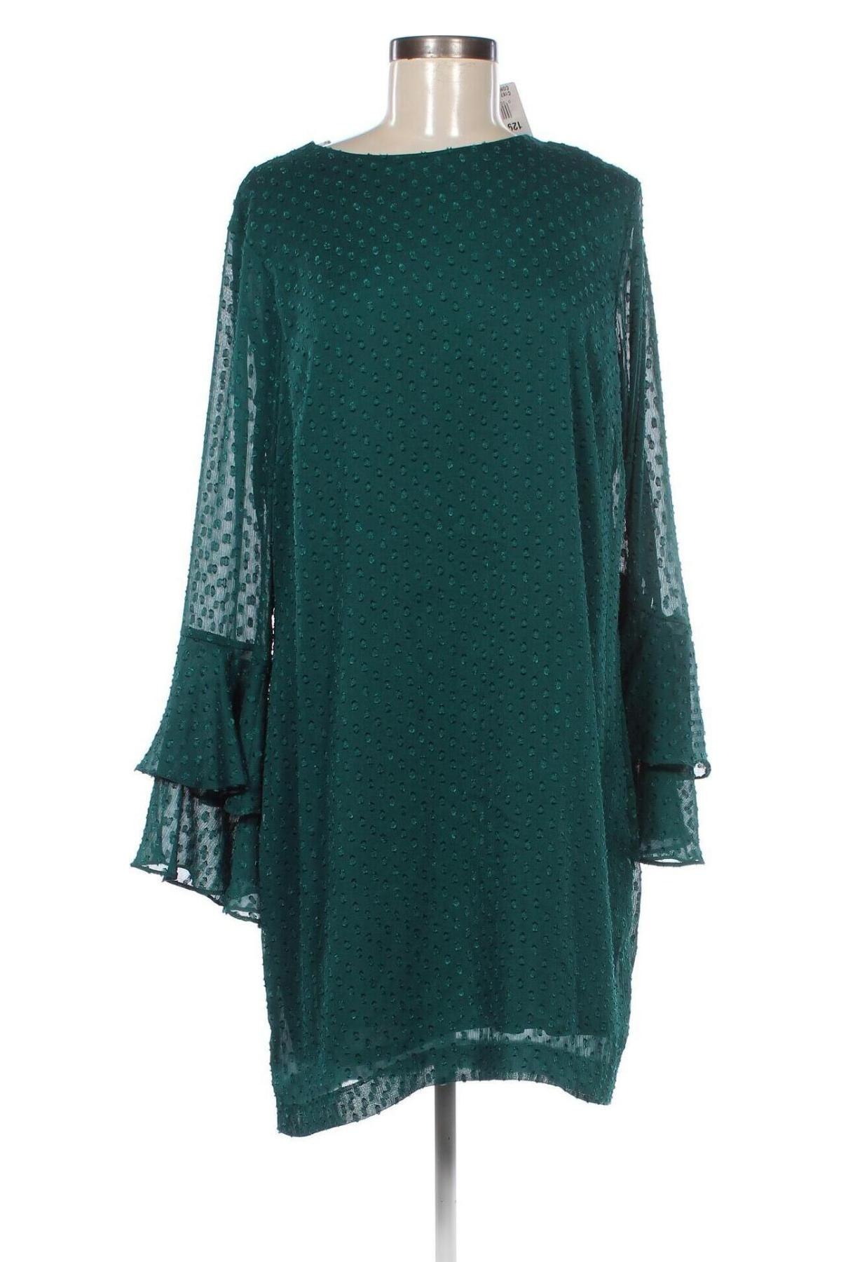 Kleid H&M, Größe XL, Farbe Grün, Preis 9,49 €