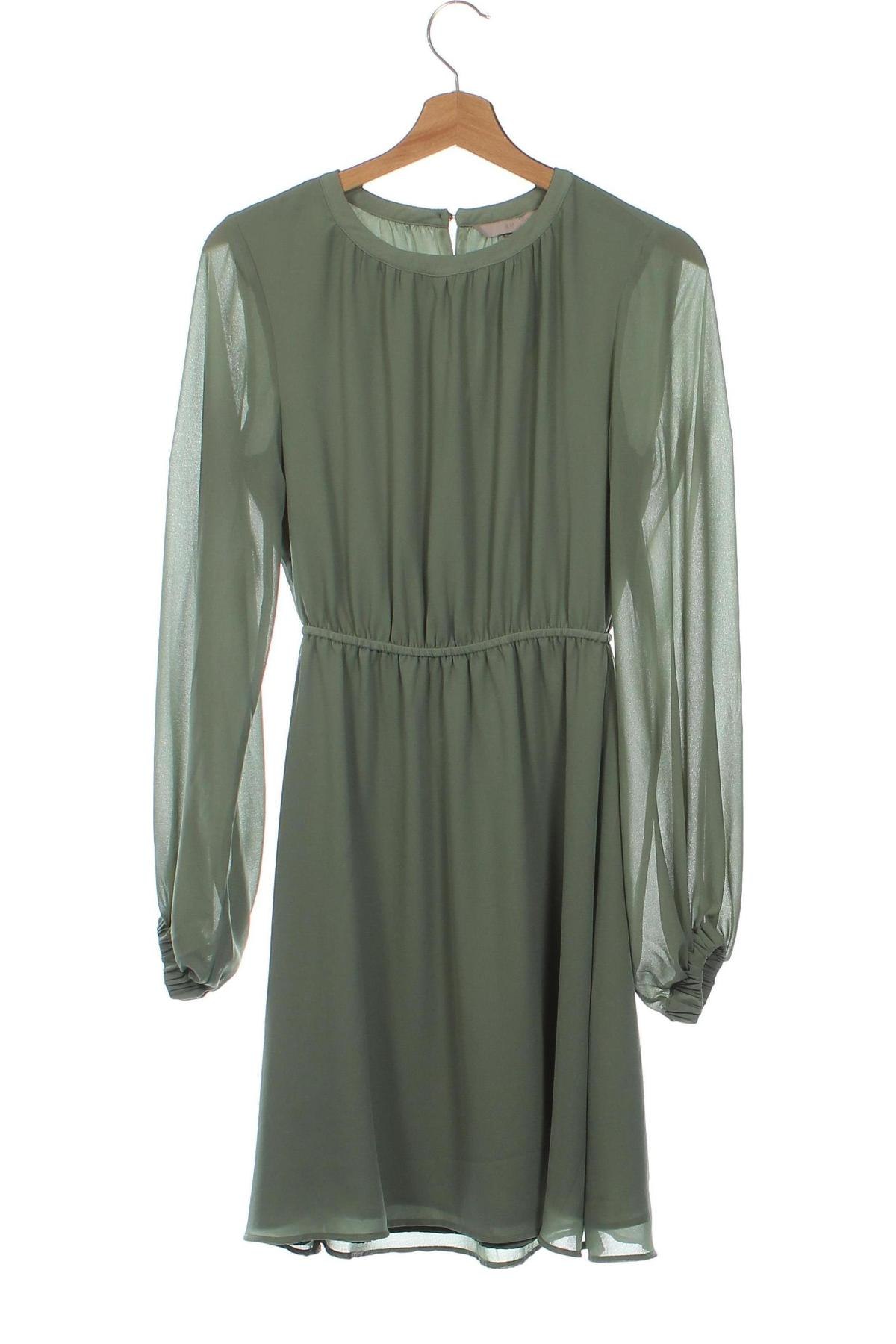 Rochie H&M, Mărime XXS, Culoare Verde, Preț 40,99 Lei