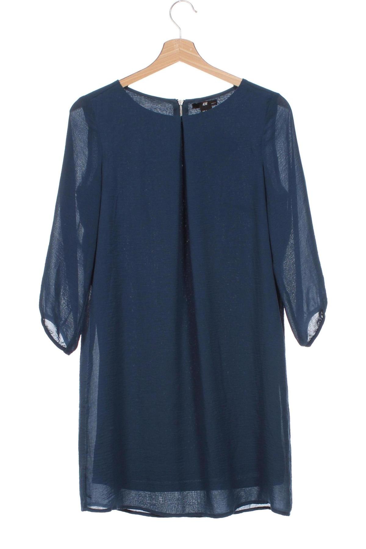 Kleid H&M, Größe XS, Farbe Blau, Preis € 9,49